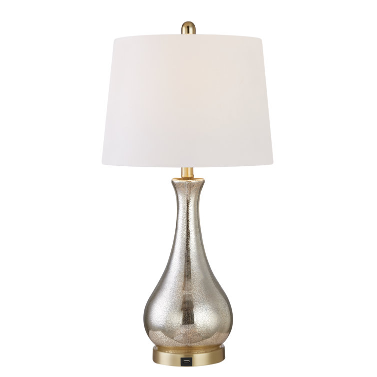 Everly Quinn Brunet USB Table Lamp & Reviews | Wayfair